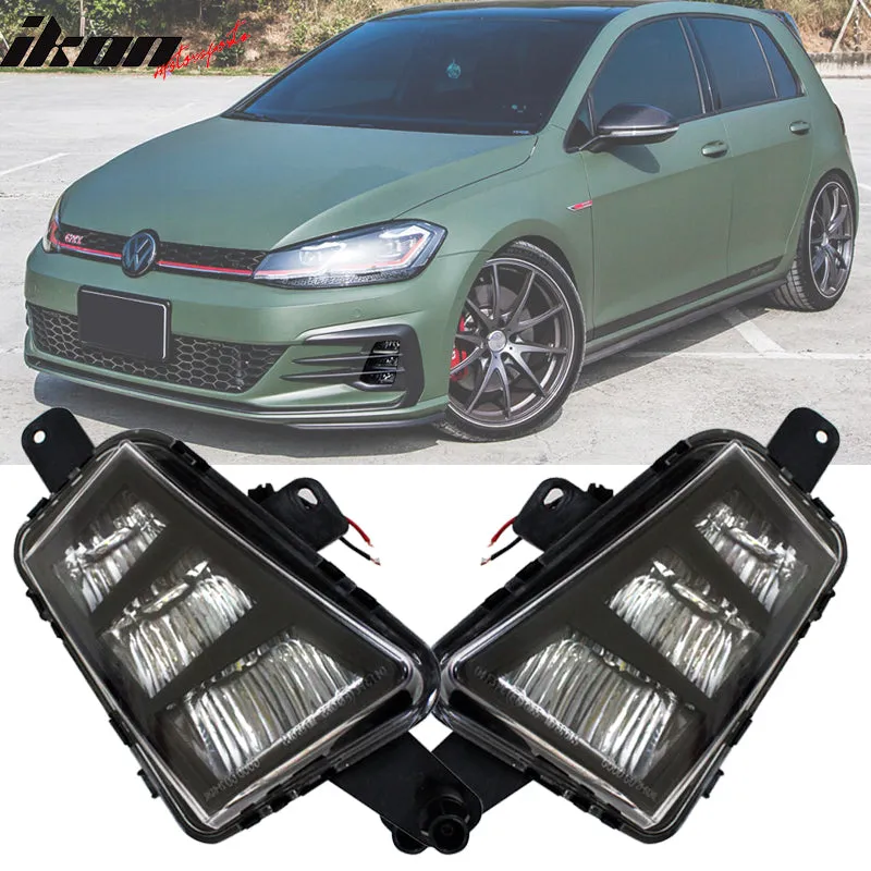 2017-2019 VW Golf MK7 7.5 GTI Front Bumper w/ Fog Lights Grille