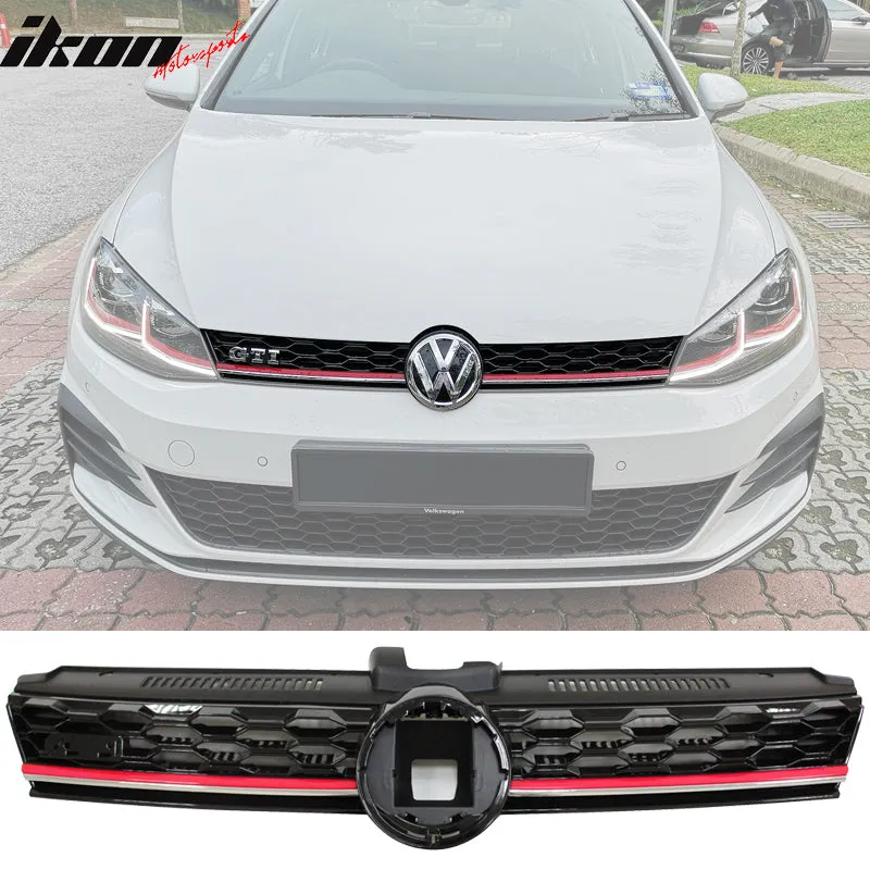 2017-2019 VW Golf MK7 7.5 GTI Front Bumper w/ Fog Lights Grille
