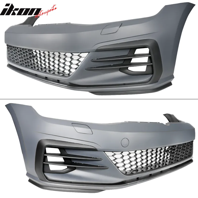 2017-2019 VW Golf MK7 7.5 GTI Front Bumper w/ Fog Lights Grille