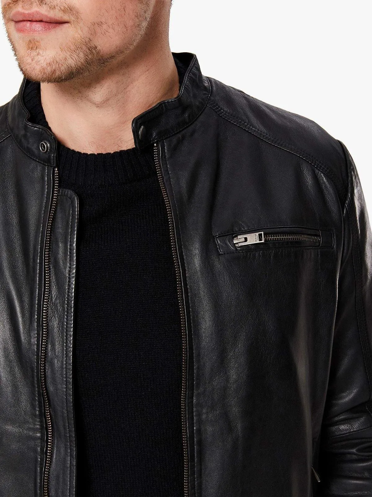 Classic Biker Jacket For Men