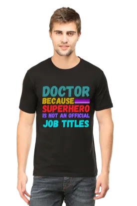 'Doctor' Professional Printed T-Shirts: Elevate Your Workwear with Style