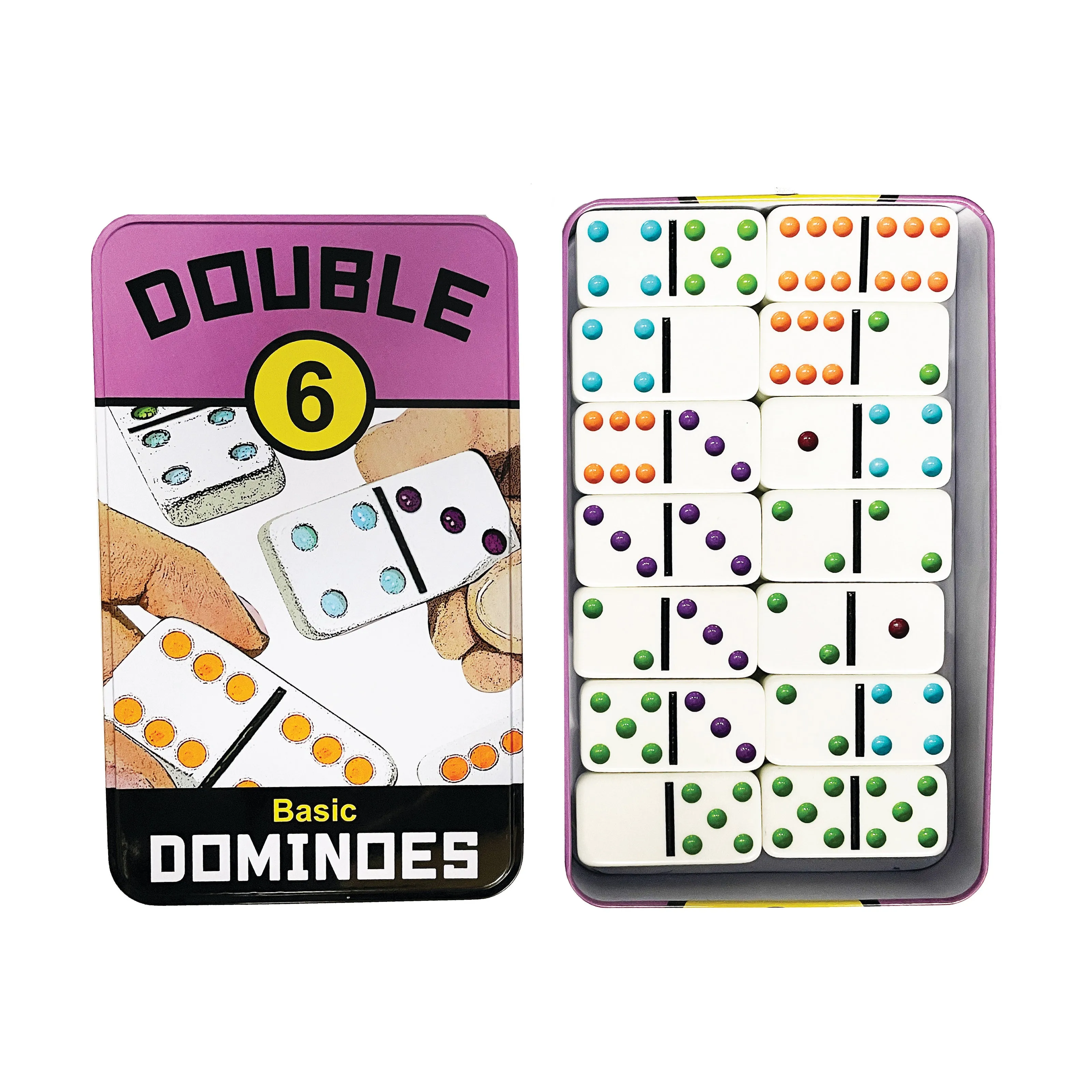 Double 6 Basic Dominoes
