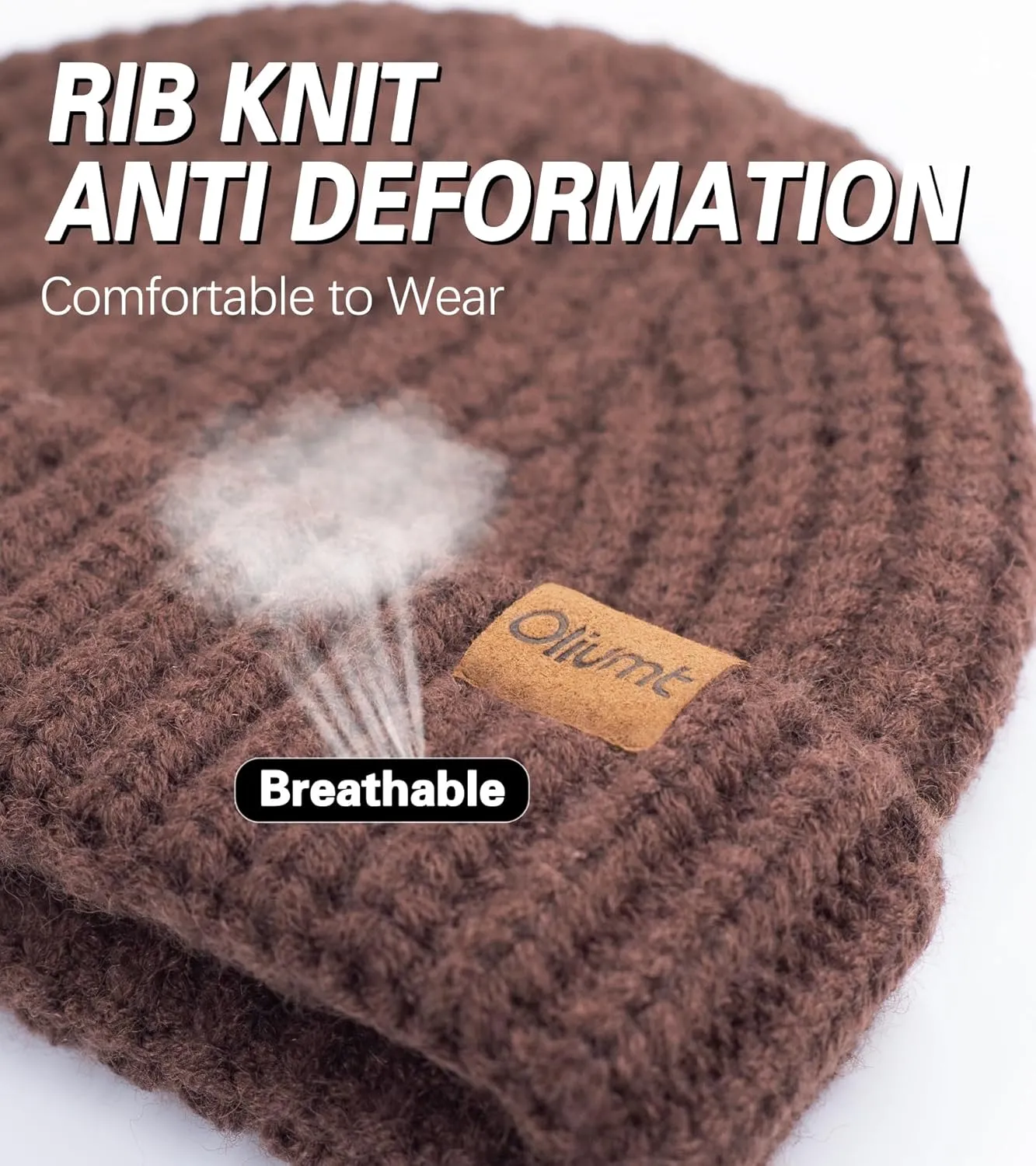 Fisherman Short Beanie Hats for Men, Knit Skull Cap Cuff Trawler Hat Mens Stylish Watch Cap Winter Warm Hat for Daily Wear