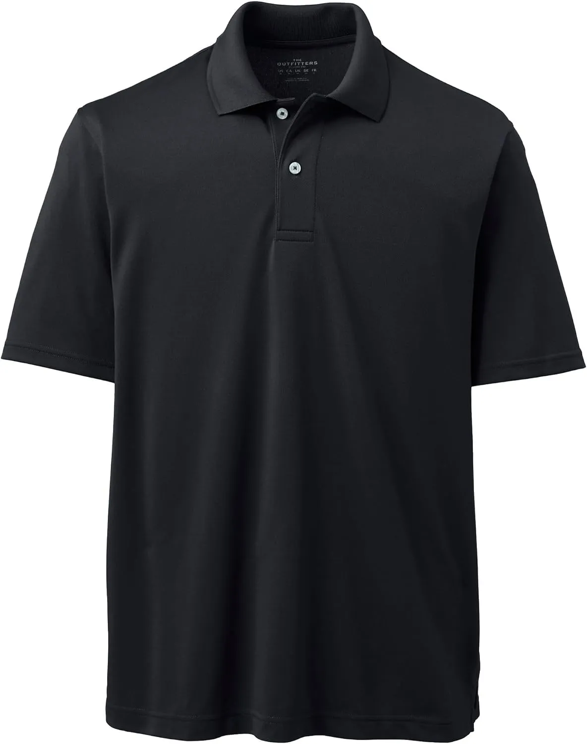 Lands' End Men's Short Sleeve Polyester Polo