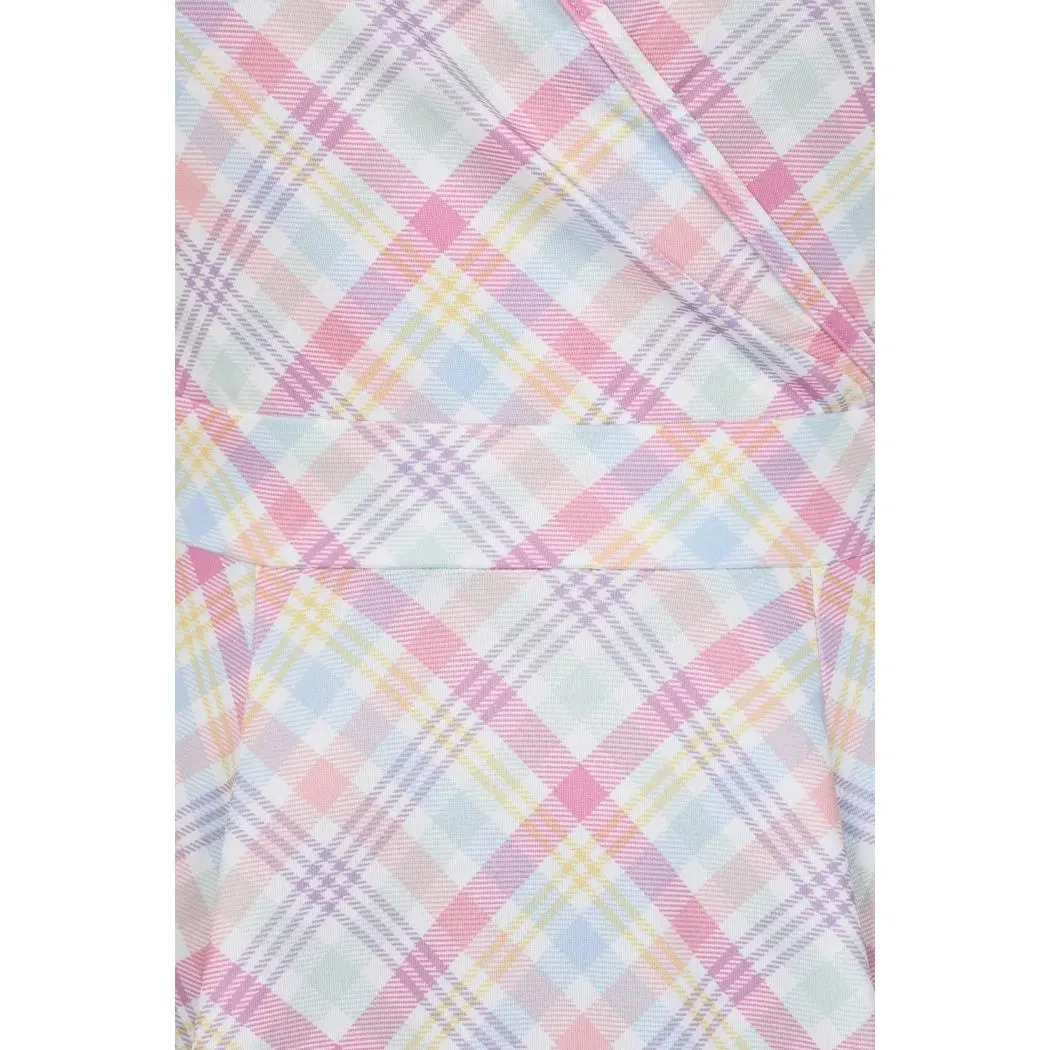 Lyra Dress - Pastel Gingham
