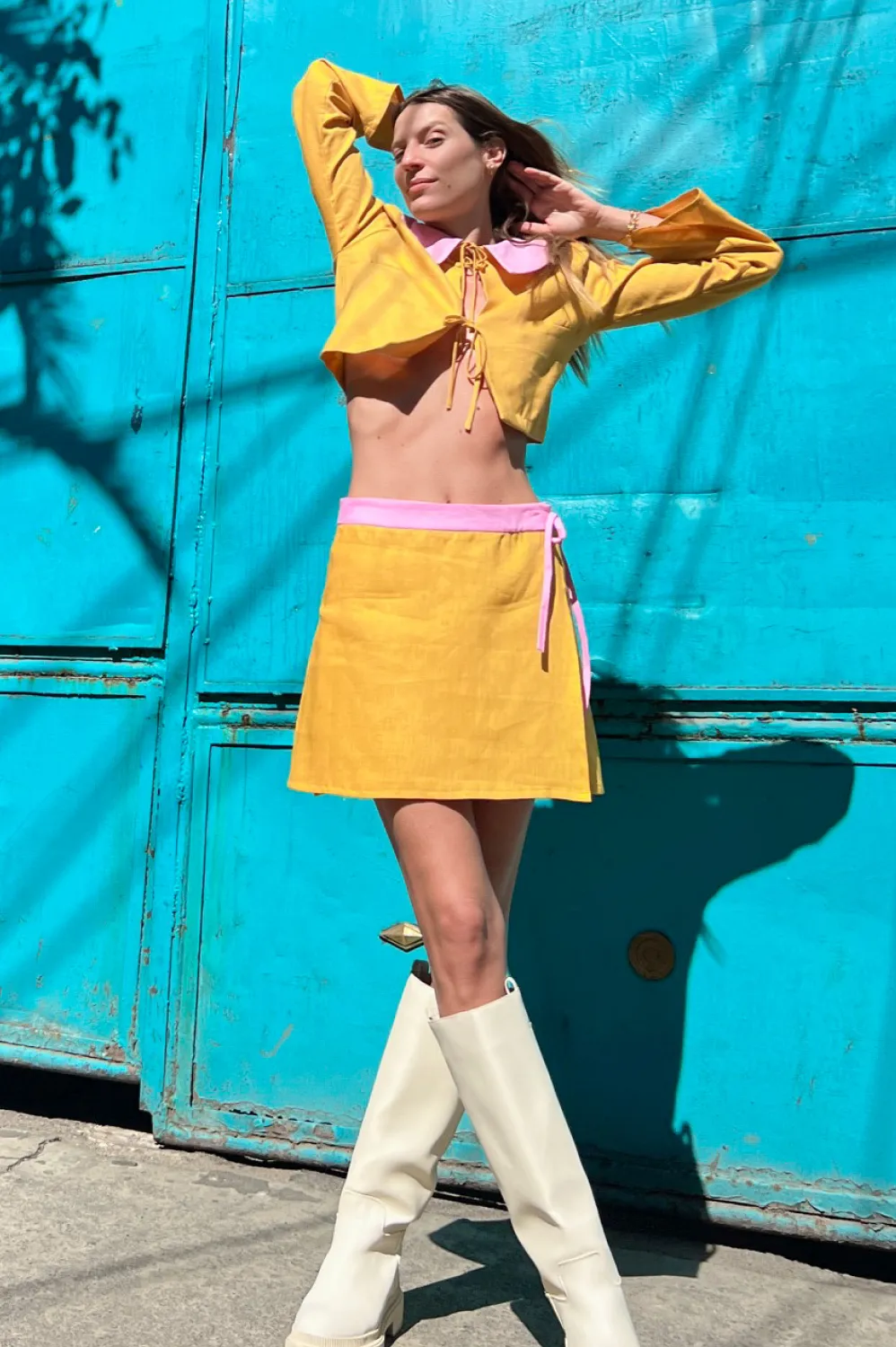 Maisie Mini Wrap Skirt