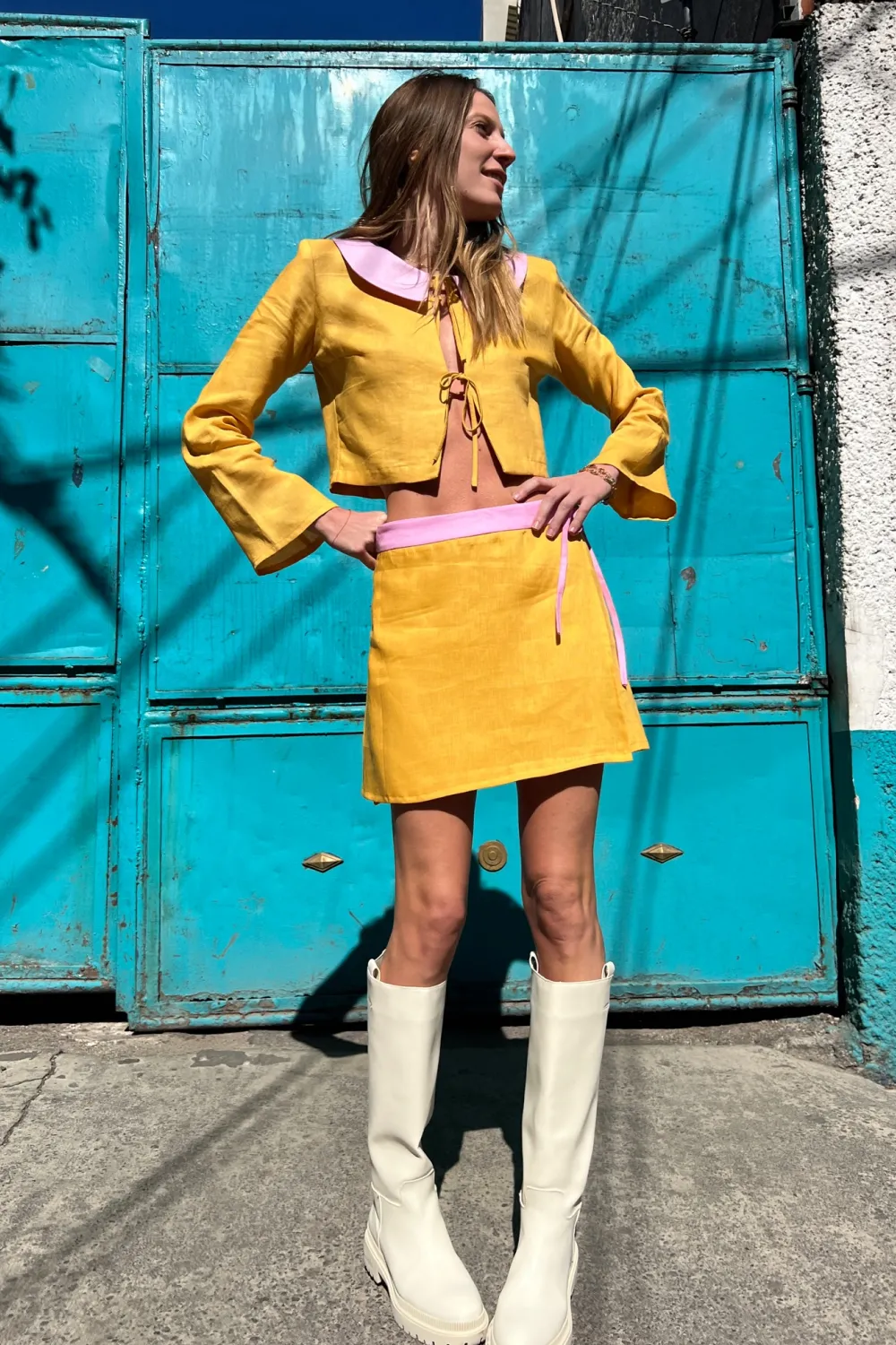 Maisie Mini Wrap Skirt