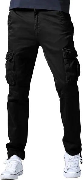Match Men's Casual Wild Cargo Pants Outdoors Work Wear #6531