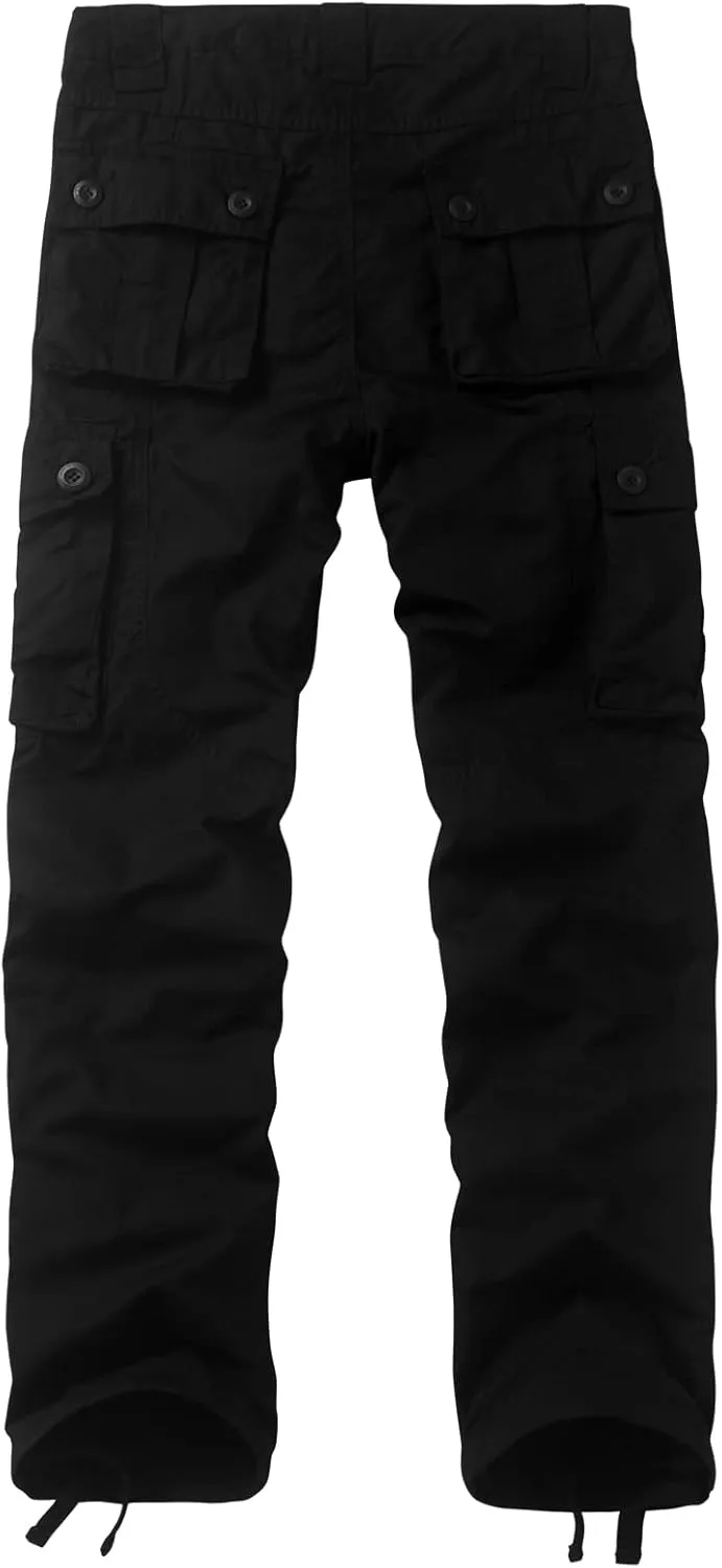 Match Men's Casual Wild Cargo Pants Outdoors Work Wear #6531