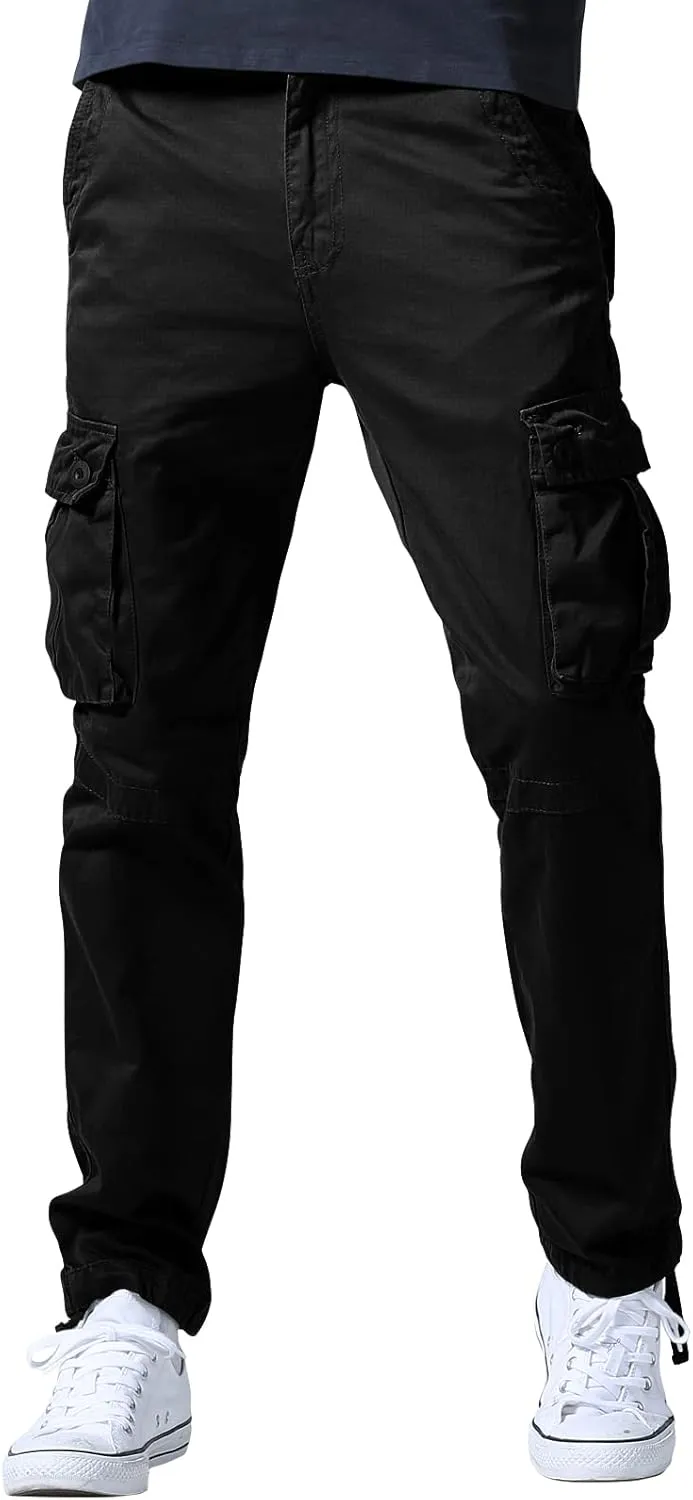 Match Men's Casual Wild Cargo Pants Outdoors Work Wear #6531