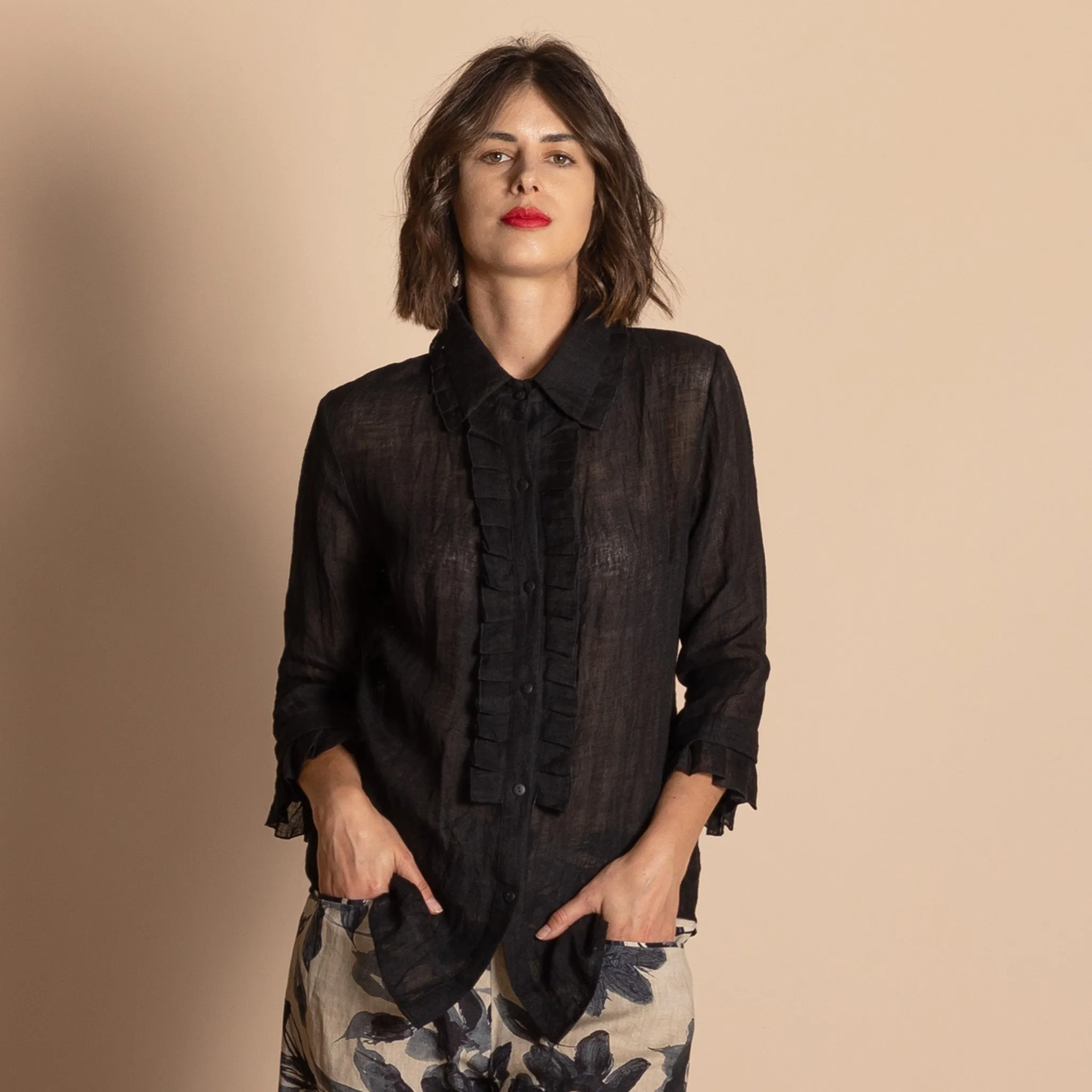muslin austin shirt