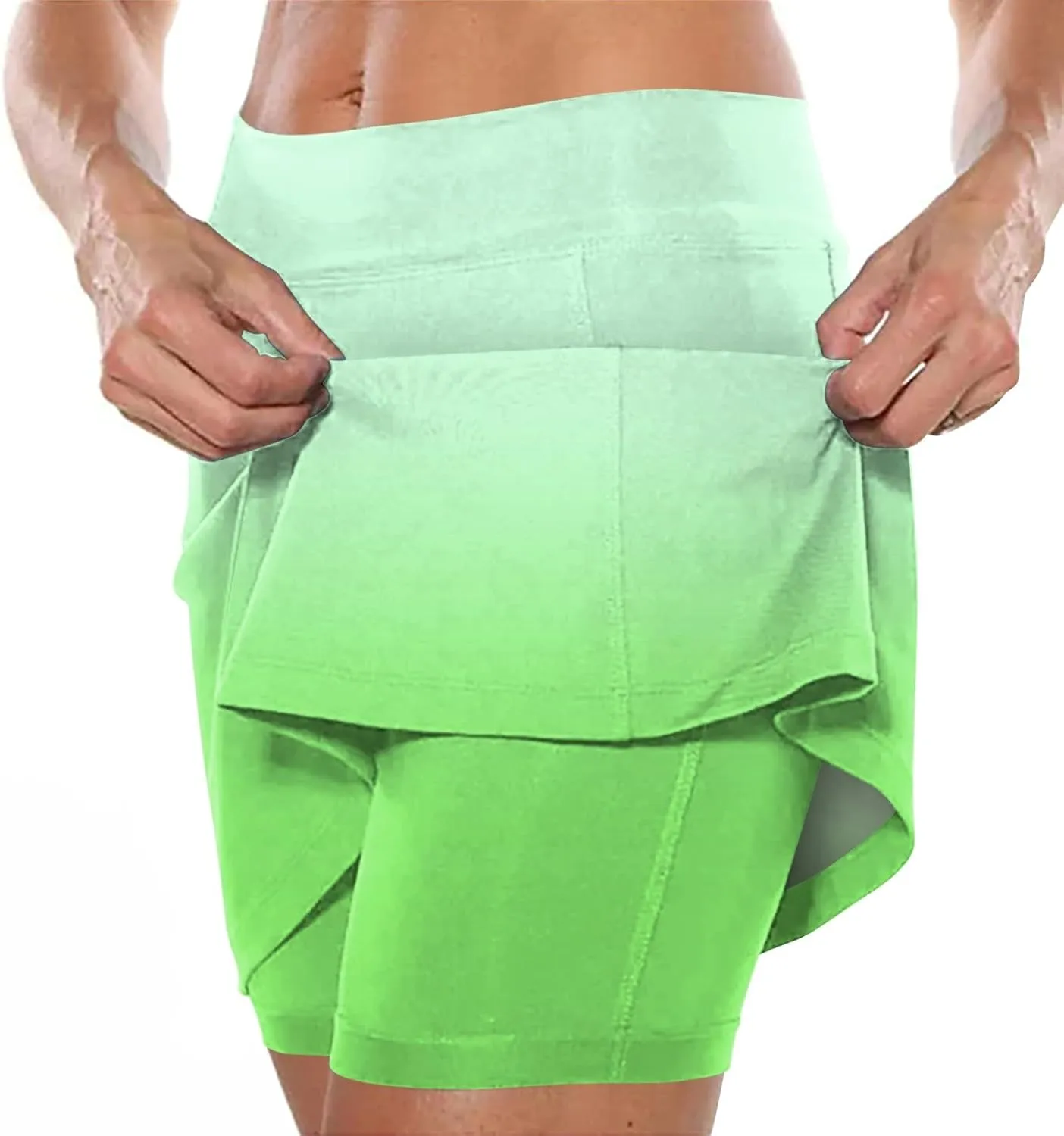 Skorts for Woman with Pockets Women's Casual Athletic Golf Skirts Tummy Control Plus Size Dressy 2025 Summer Skort