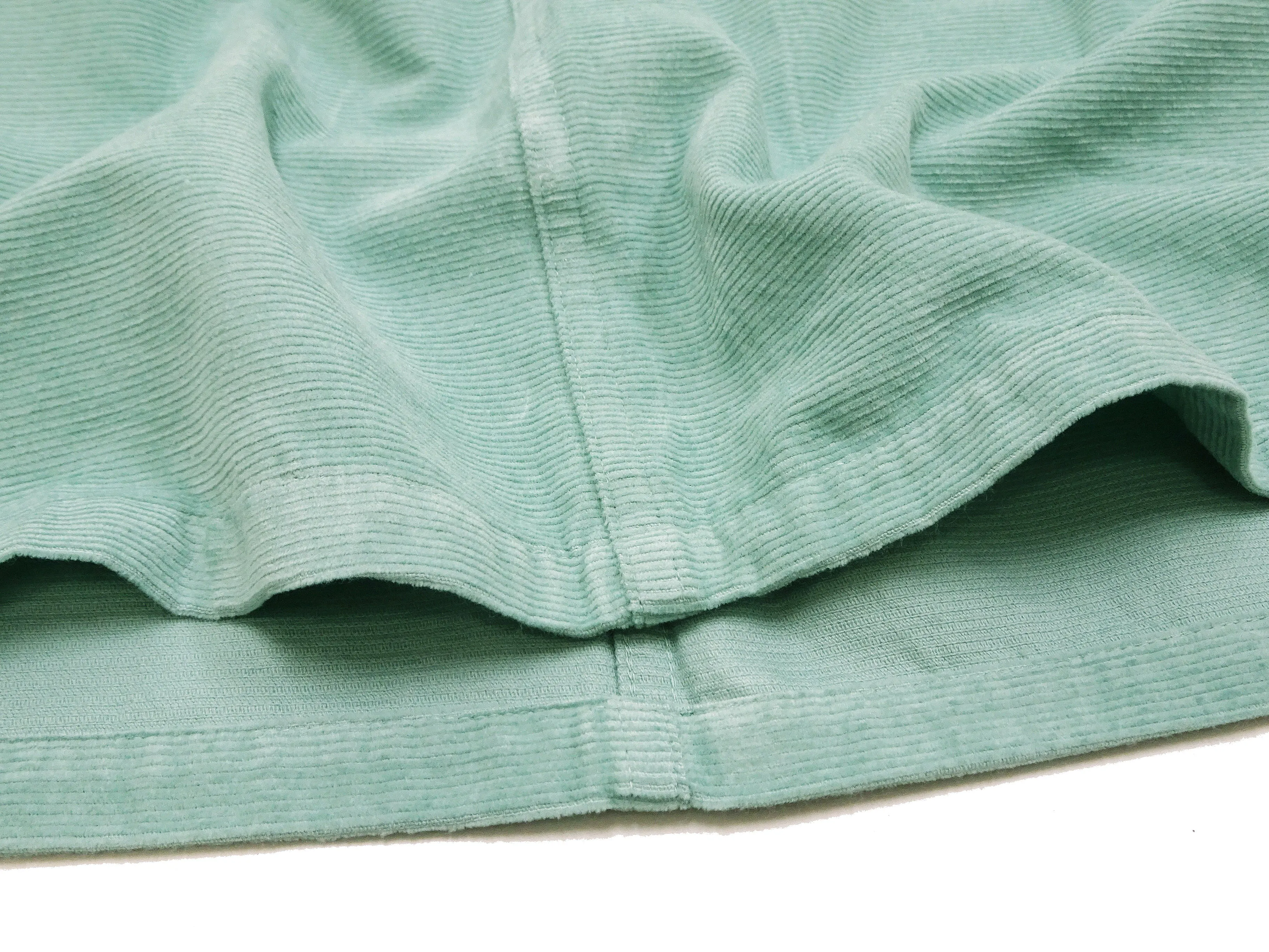 Style Eyes Corduroy Sport Shirt Men's 1950s Style Long Sleeve Button Up Shirt ELVIS DOT Pattern SE29169 141 Mint Green