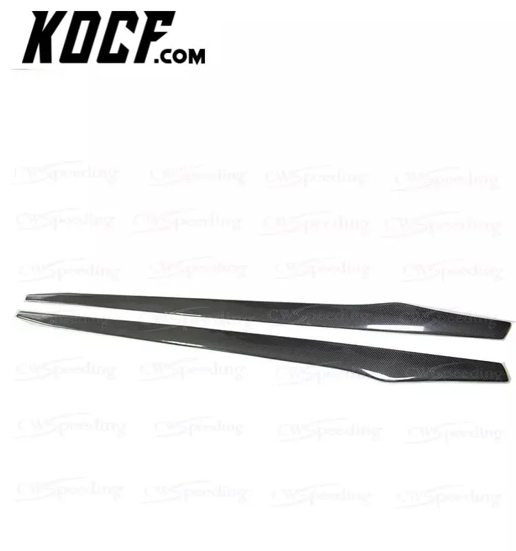 UNIVERSAL CARBON FIBER SIDE SKIRTS FOR BMW FOR AUDI
