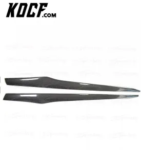 UNIVERSAL CARBON FIBER SIDE SKIRTS FOR BMW FOR AUDI