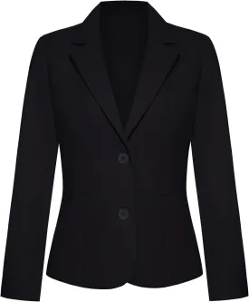 Women's Blazer Jackets Buttons Open Front Long Sleeve Notch Collar Professional Suit Blazers with Pockets