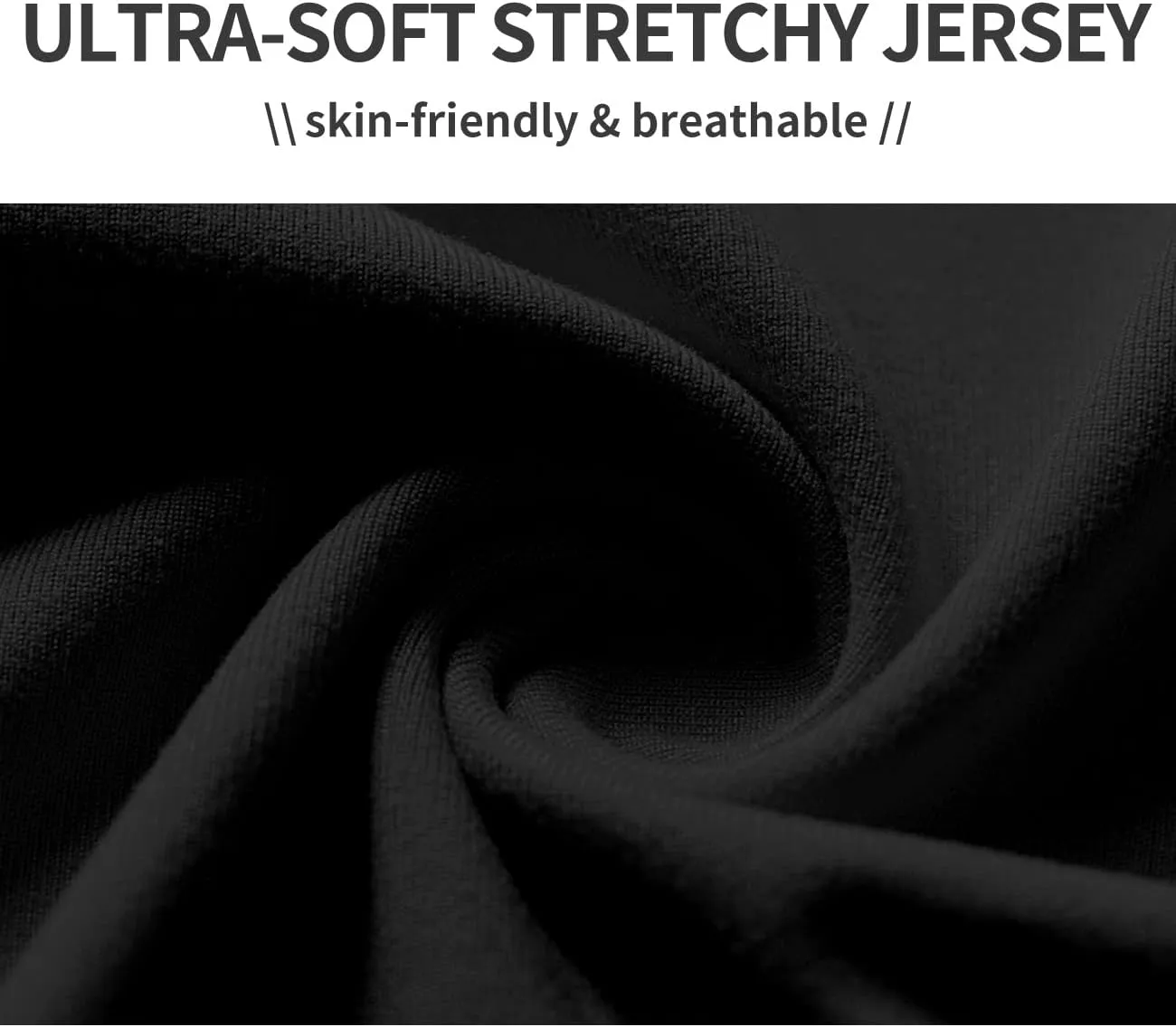 Zengjo Long Sleeve Turtleneck Women Stretch/Short Sleeve Tops Fitted Tee Shirt